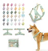 Velvet Dog Harness — H-Style No-Escape Designer Harness with Multi-Point Load Distribution, 36 Colors, Adjustable Chest & Neck Fit, Zinc-Alloy Hardware