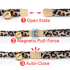 Magnetic Breakaway Cat Collar — Patented Hidden-Magnet Buckle, 39 Styles, S & L Sizes
