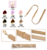Teddy Velvet Dog Leash — Plush Winter Walk Leash with Anti-Static Sherpa Face & Poly-Cotton Backing