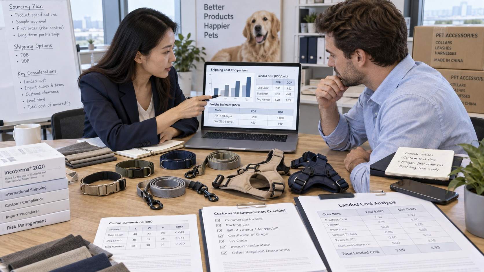 DDP vs FOB for Pet Accessories: Which Shipping Term Saves More in 2026