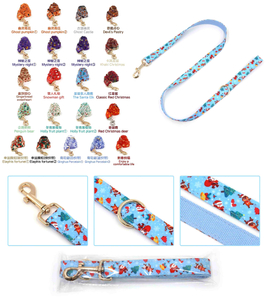 Festival Dog Leash — Holiday-Themed Printed Walk Leash with 23 Limited-Edition Patterns & D-Ring Handle