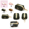 Teddy Velvet Mini Dog Poop Bag Holder — 4 Plush Colors × 4 Hardware Finishes Cozy Walking Pouch | Wholesale & OEM/ODM