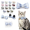 Plaid Cat Bowtie — 12 British-Heritage Patterns, the Year-Round Bestseller Mini Cat Bow