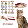 Fruit & Flower Cat Collar — 20 Seasonal Prints, S & L Sizes, Quick-Release Wholesale & OEM