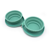 Custom Foldable Silicone Double Pet Bowl ,OEM ODM Collapsible Travel Dog Bowl Wholesale
