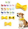 Corduroy Dog Bowtie — Premium Ribbed Corduroy Photo-Ready Dog Bowtie with Double-Velcro Snap-On Attachment & 17 Colors