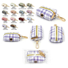 Plaid Mini Dog Poop Bag Holder — 14 British Heritage Tartans × 4 Hardware Finishes Multi-Use Walking Pouch | Wholesale & OEM/ODM