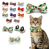 Festival Cat Bowtie — 11 Limited-Edition Halloween & Christmas Prints with Dual-Velcro Back for Wholesale & OEM