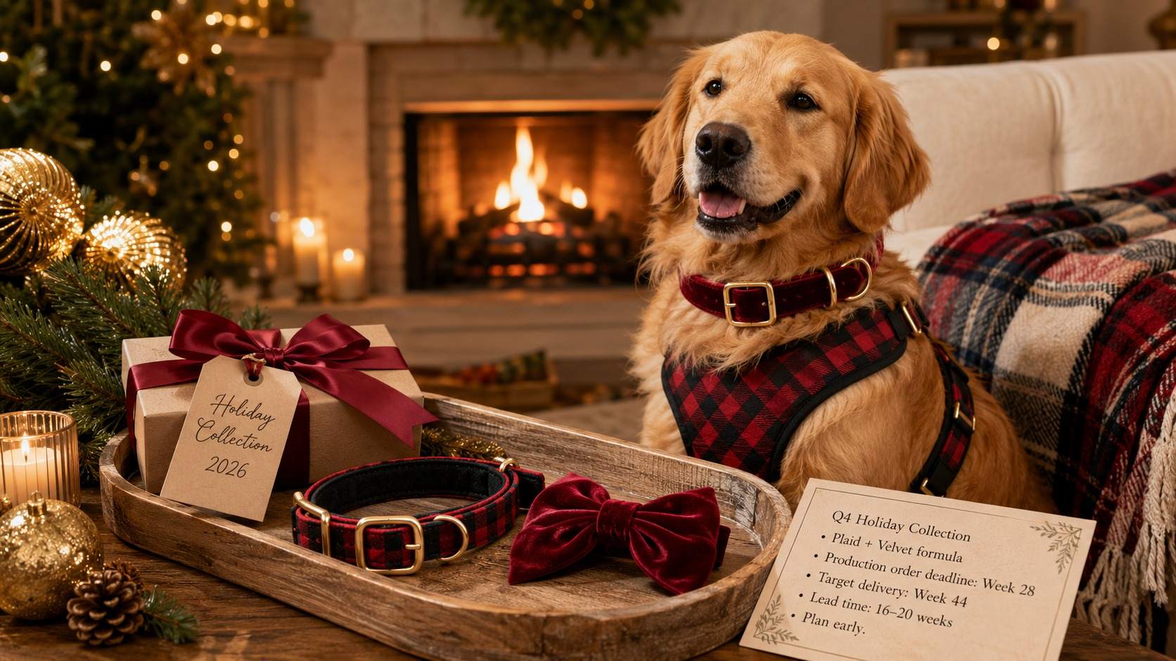 Dog Collar & Harness Materials Guide — Velvet, Corduroy, Plaid & Beyond
