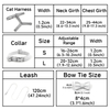 Corduroy Cat Collar Harness Leash & Bow Tie Set — 4-Piece Bundle with Bell | 17 Colors, OEM from 20 Pcs